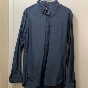 J Press Button Down Dress Shirt size Large